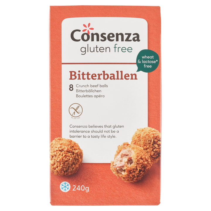 Consenza Gluten Free Bitterballen 8 x 30 g