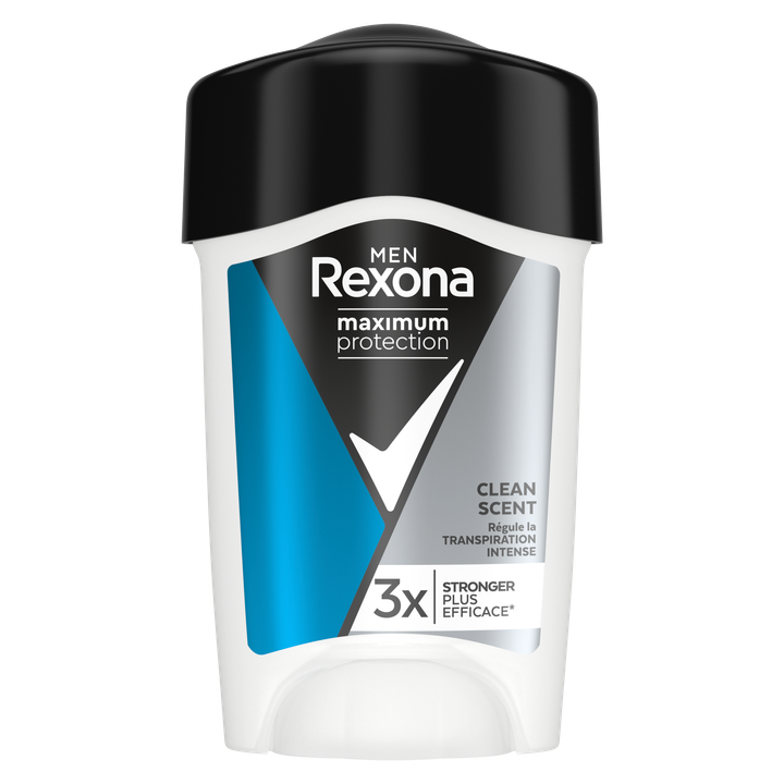 Rexona Men Maximum Protection Anti-Transpirant Crème Stick Clean Scent 45 ml