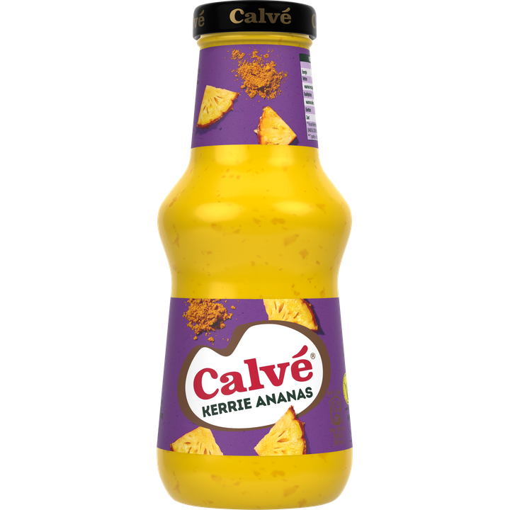 Calvé Saus Fles Kerrie 250 ml