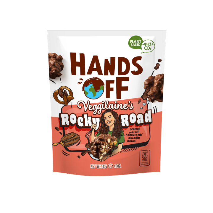 Hands off my chocolate Hands Off Veggilaine's Rocky Road 115g Zak