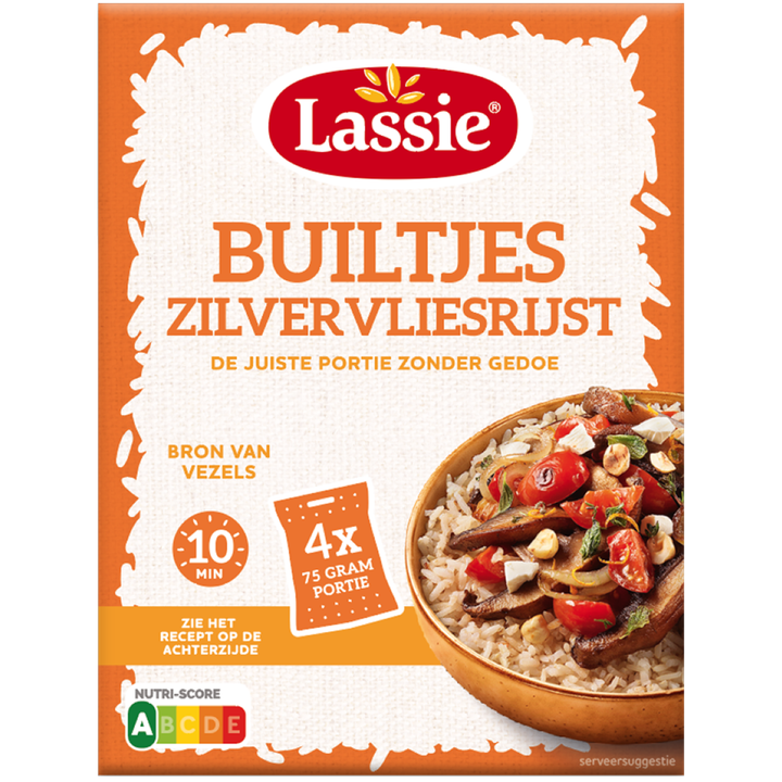 Lassie Builtjes Zilvervliesrijst 300 g