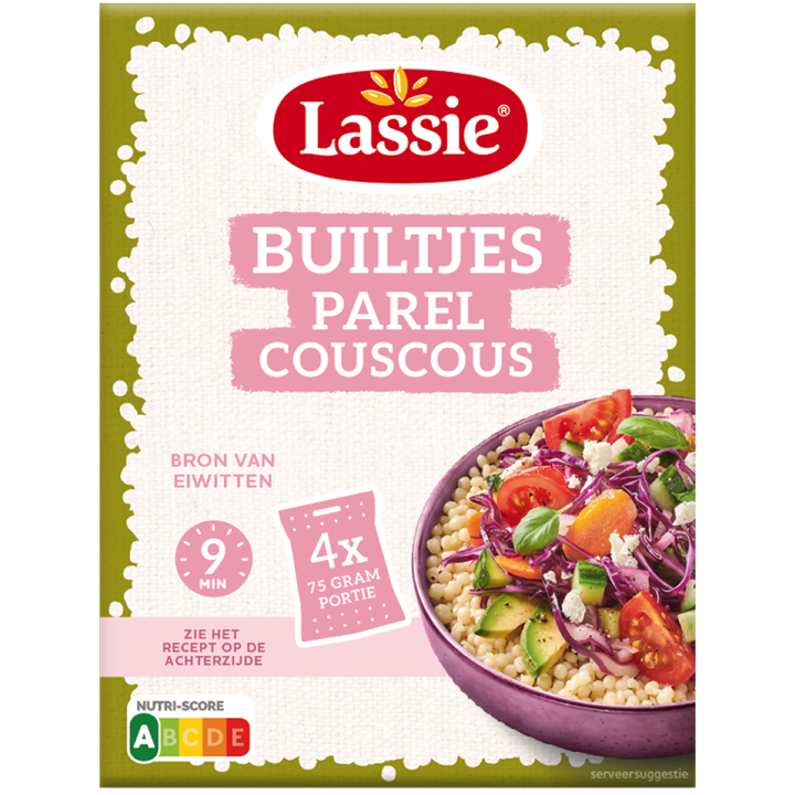 Lassie Parelcouscous Builtje 300 g
