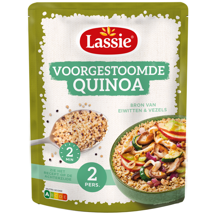 Lassie Voorgestoomde Quinoa kant & klaar 250 gram