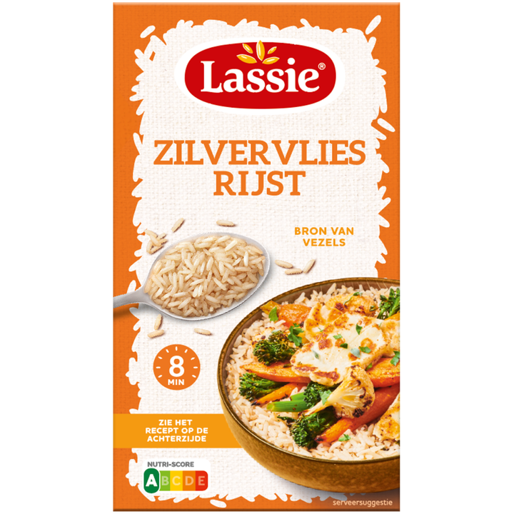 Lassie Zilvervliesrijst Voordeelpak 750 g