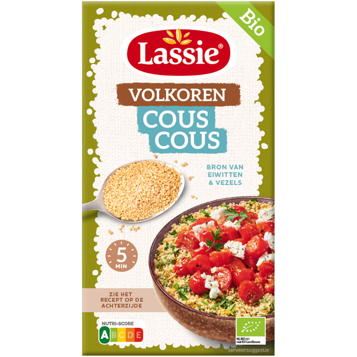 Lassie Volkoren Couscous biologisch 275 g