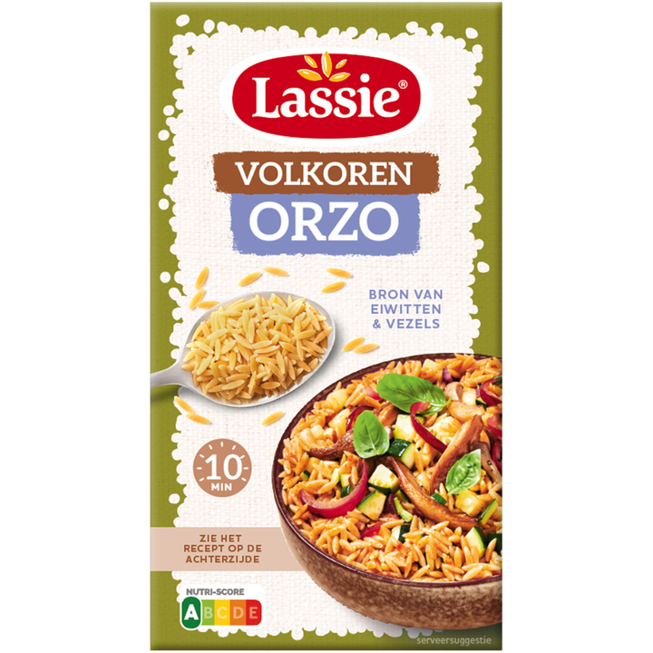 Lassie Volkoren Orzo 275g
