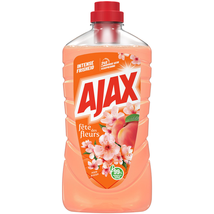 Ajax Allesreiniger Fet De Fleur Peach 1000 ML
