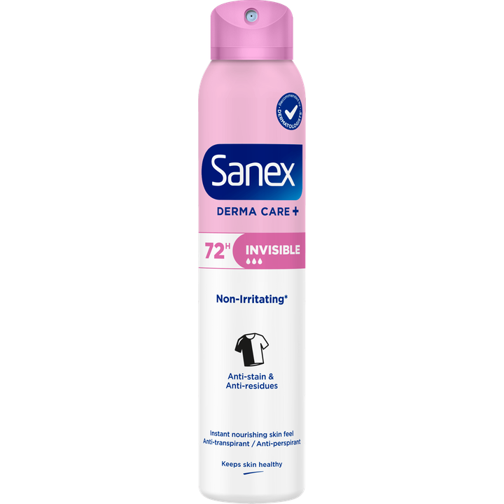 Sanex Derma Care Invisible Deodorant Spray 200 ML