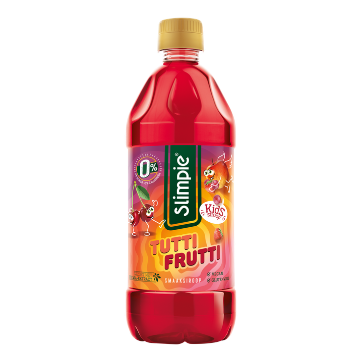 Slimpie Kids Siroop Tutti Frutti Smaak 580 ml