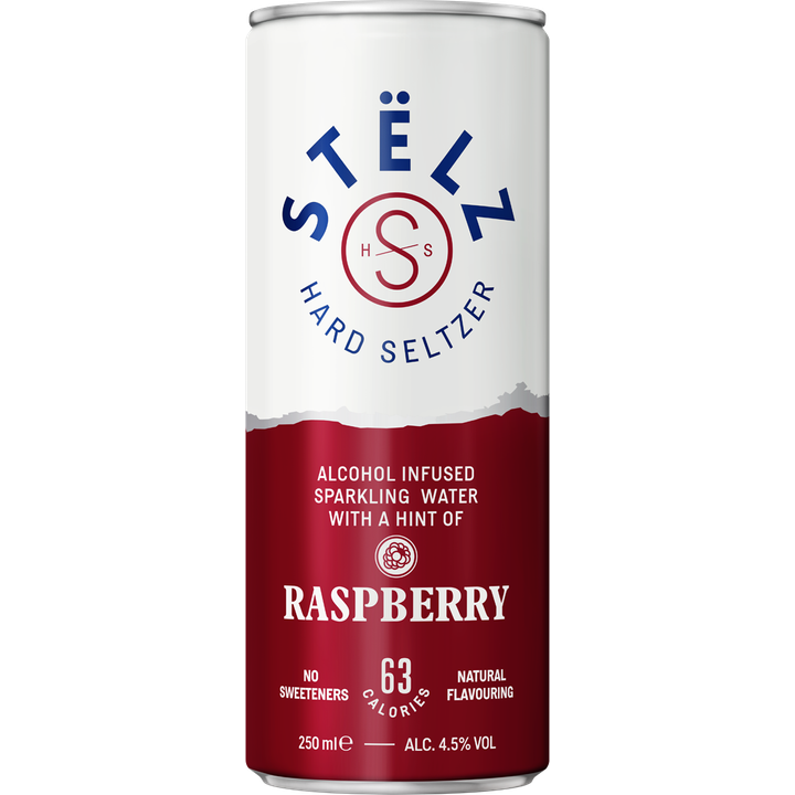 STËLZ - Hard Seltzer - Raspberry - 250ML