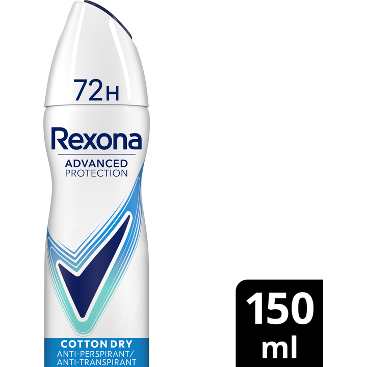 Rexona Women Advanced Protection Anti-Transpirant Spray Cotton Dry 150 ml