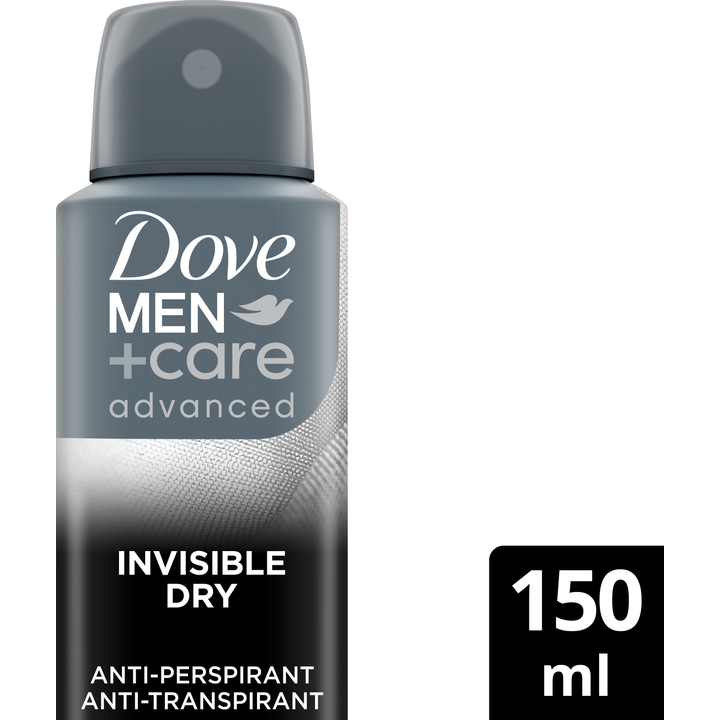 Dove Men+Care Advanced Anti-Transpirant Deodorant Spray Invisible Dry 150 ml