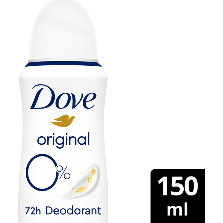 Dove Deo Spray 0% Original 150 ML