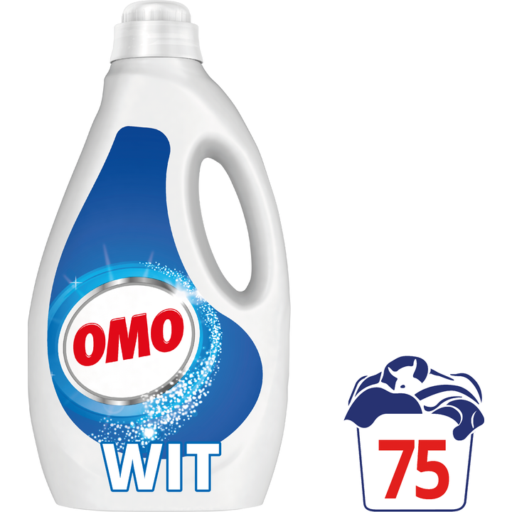 Omo Vloeibaar Wasmiddel Wit XXL 75 wasbeurten