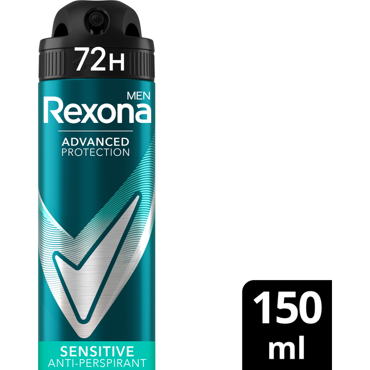 Rexona Men Advanced Protection Anti-Transpirant Deodorant Spray Sensitive 150 ml