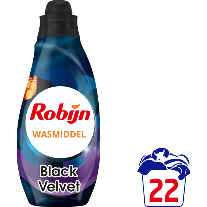 Robijn Klein & Krachtig Classics Vloeibaar Wasmiddel Black Velvet 665 ml
