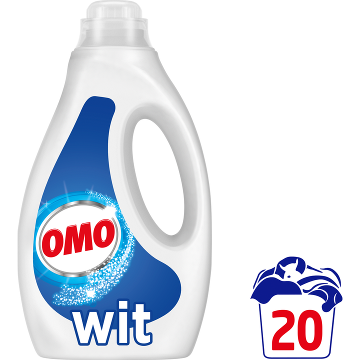 Omo Vloeibaar Wasmiddel Wit 20 Wasbeurten