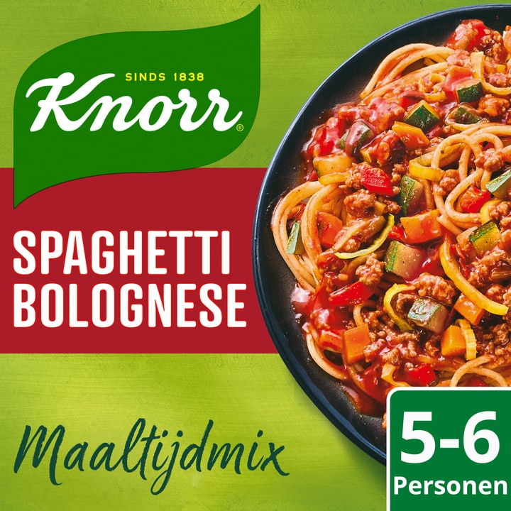 Knorr Maaltijdmix Voordeelverpakking Spaghetti Bolognese 90 g