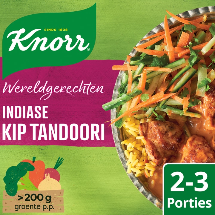Knorr Wereldgerechten Kip Tandoori Indiase 303 g