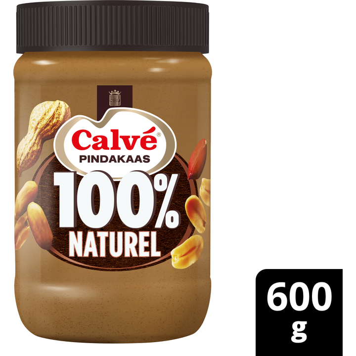 Calvé Pindakaas 100% Naturel 600 g
