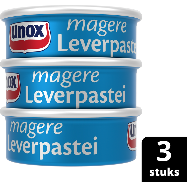 Unox Leverpastei Mager 168 g