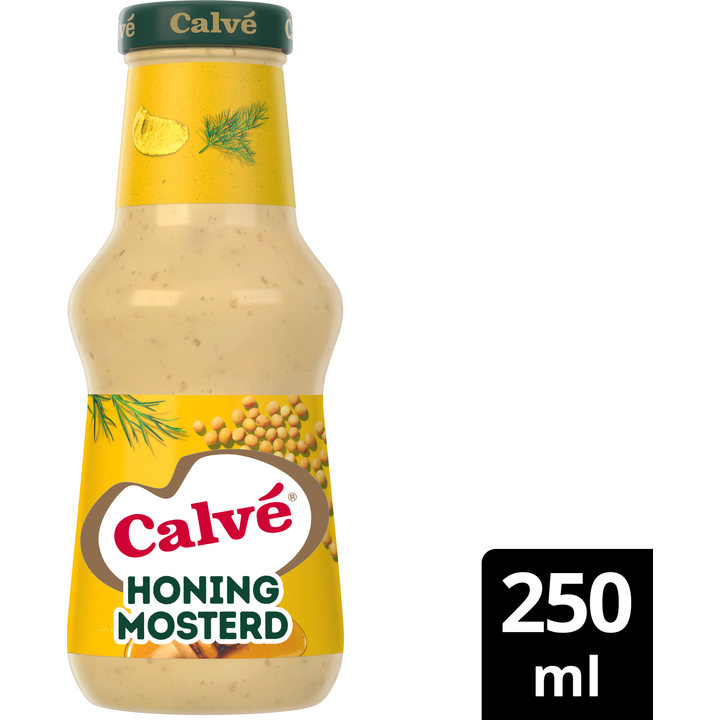 Calvé Saus Honing Mosterd 250 ml