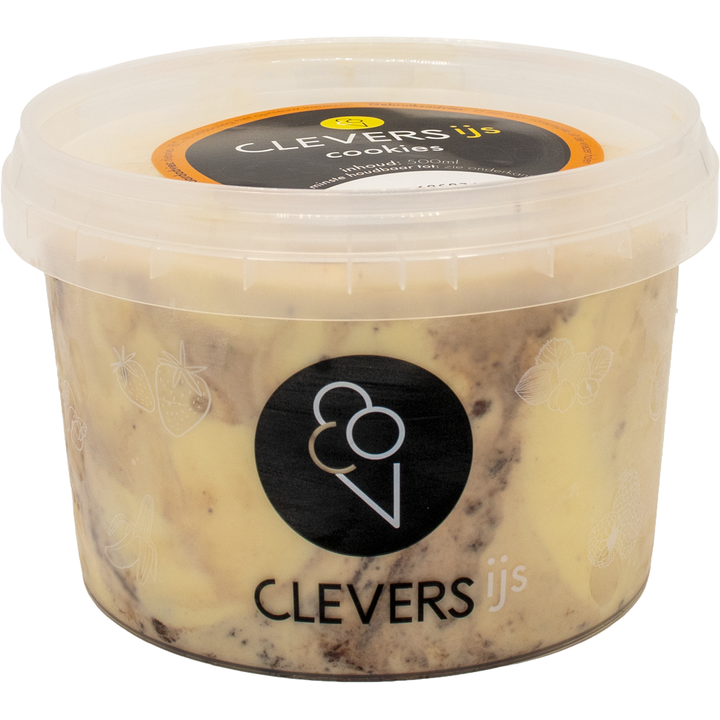 Clevers IJs Cookies 500ML