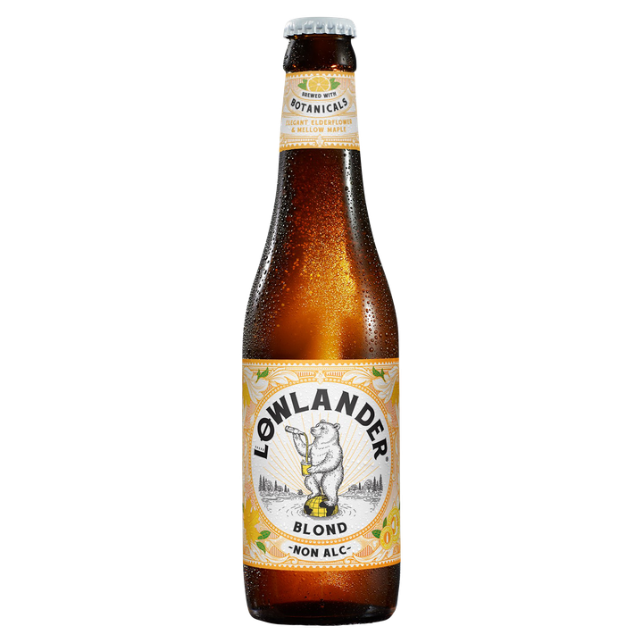 Lowlander Blond Non Alc Bier Fles 330 ml