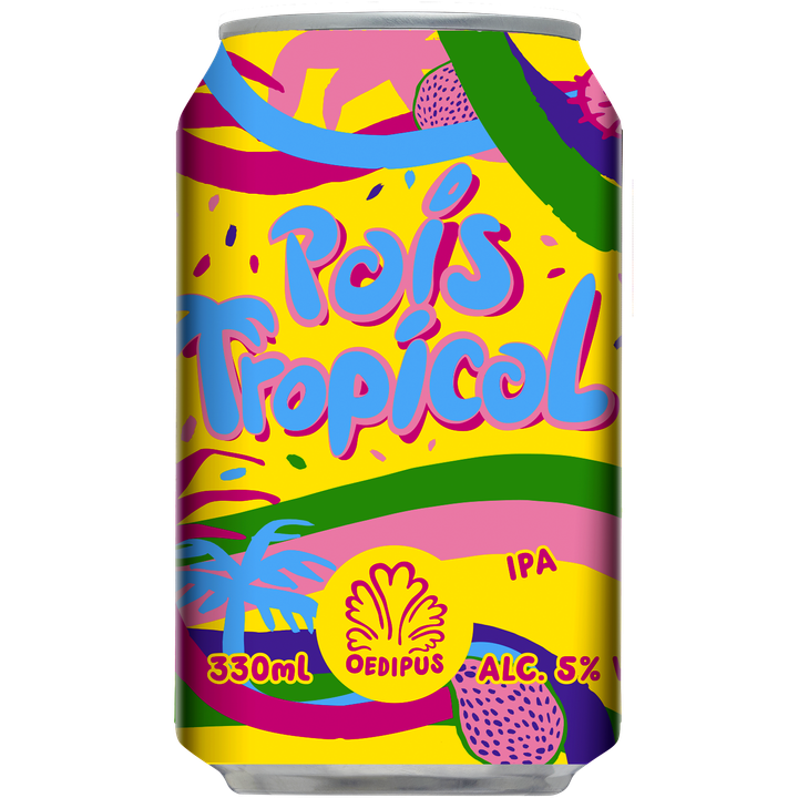 Oedipus Pais Tropical IPA Bier Blik 330 ml