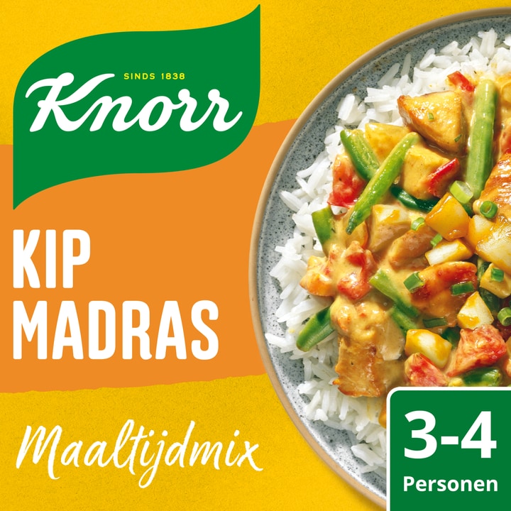 Knorr Maaltijdmix Kip Madras 80 g