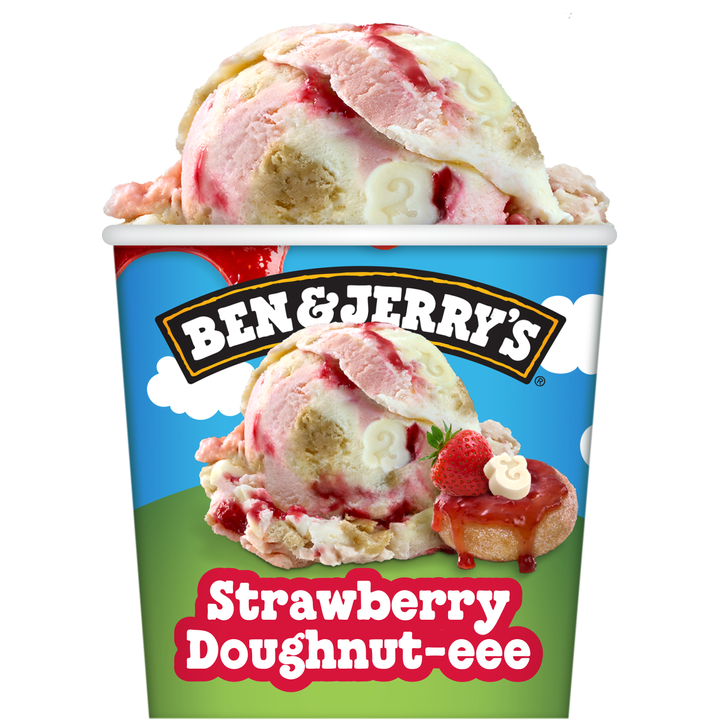 Ben & Jerry's Strawberry Doughnut-eee 393 g