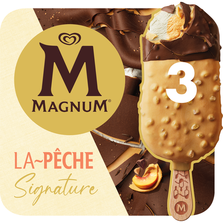 Magnum Signature IJs La Pêche 3 x 90 ml