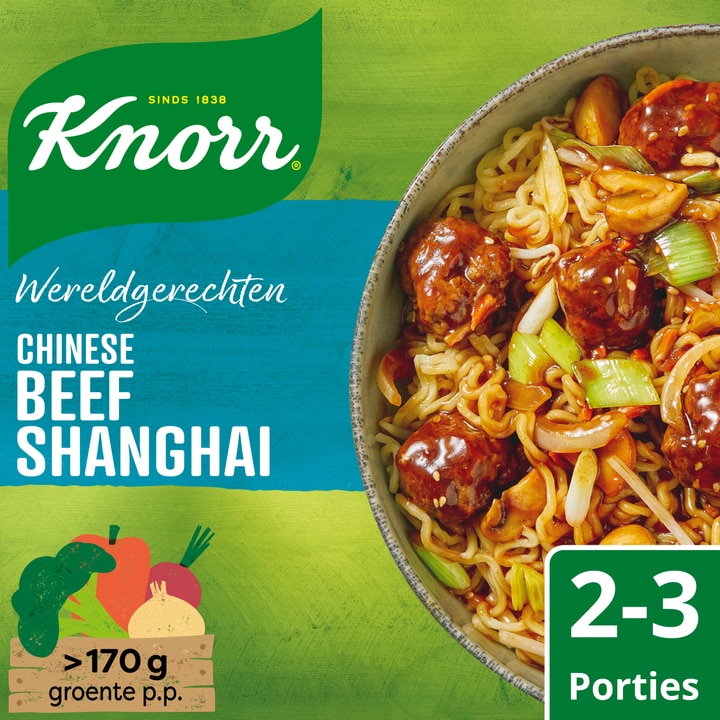 Knorr Wereldgerechten Beef Shanghai Chinese 242 g