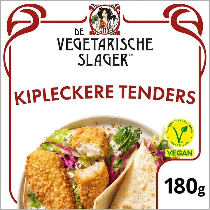 De Vegetarische Slager Kipleckere Tenders 180 g