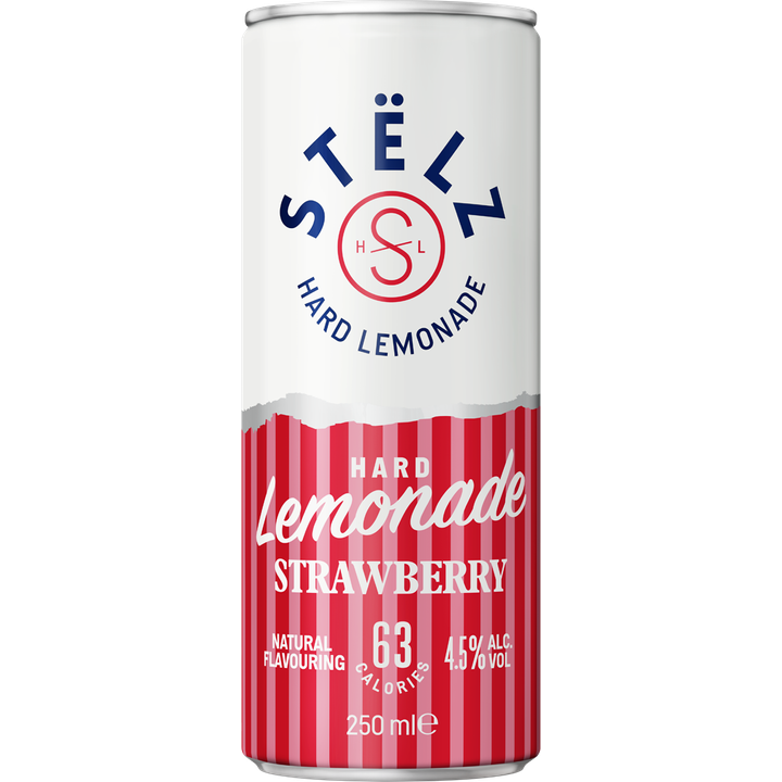 STËLZ Hard Lemonade Strawberry 250ML