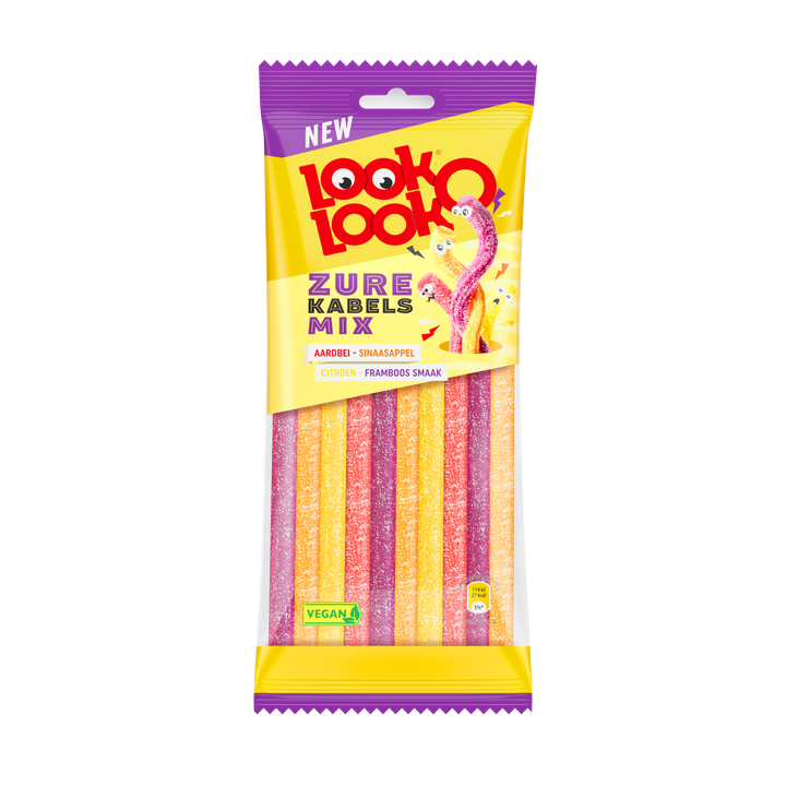 Look-O-Look Zure Kabels Mix Vegan 110g