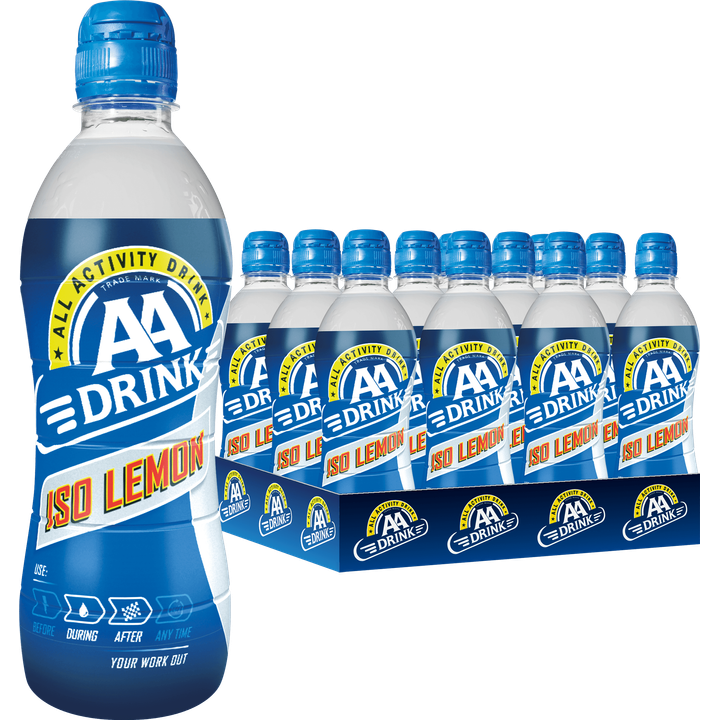 AA-Drink Iso Lemon 12x 0.5 liter fles