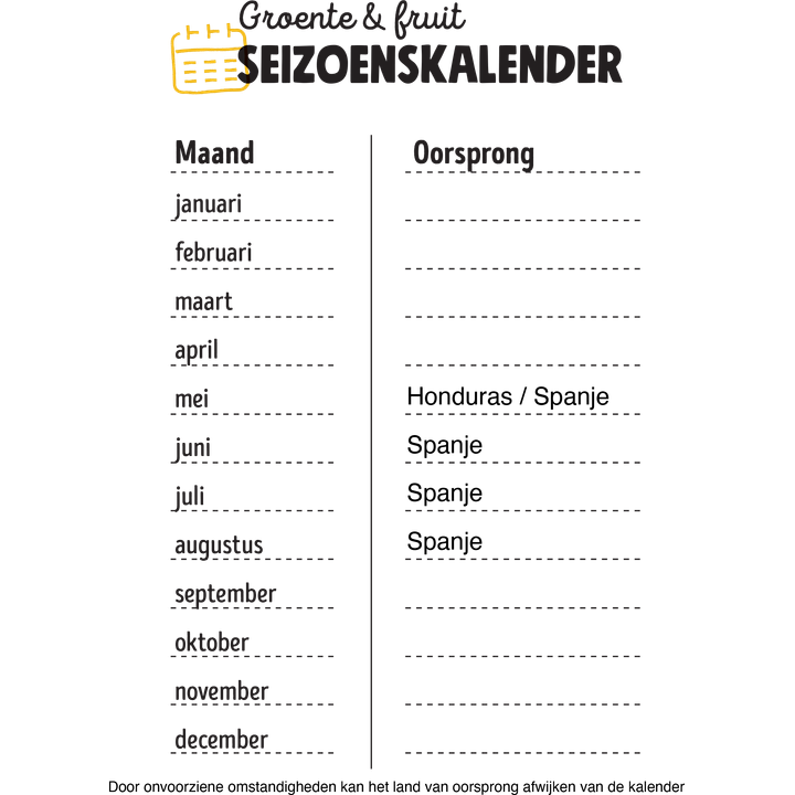 Cantaloupe Meloen 1 Stuk