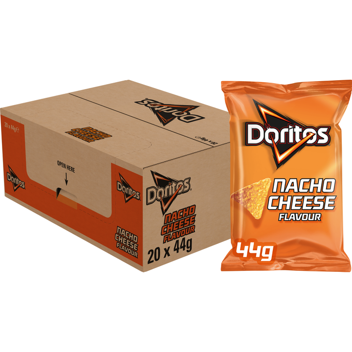 Doritos Nacho Cheese Tortilla Chips 20 x 44 g