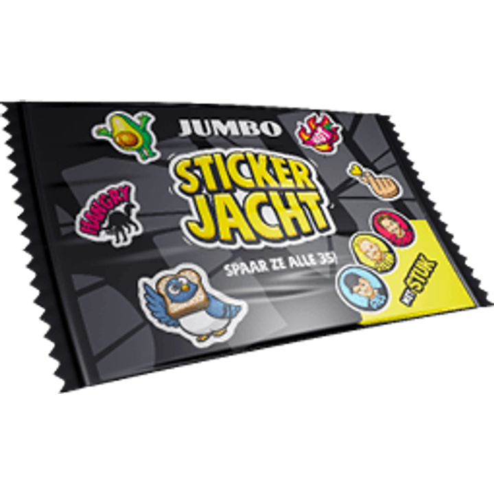 Flowpack Stickerjacht