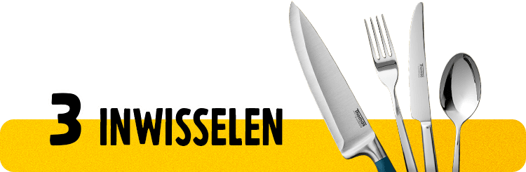 Stap 3: inwisselen
