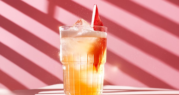Rabarber oolong spritz