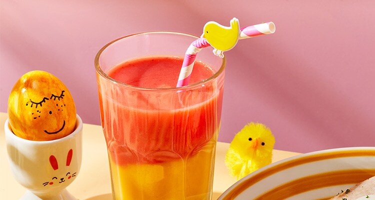 Stoplicht smoothie mocktail