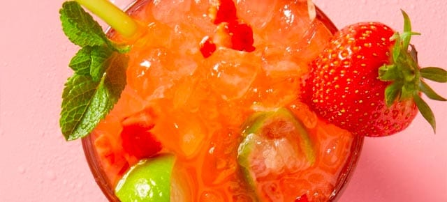 Strawberry mojito