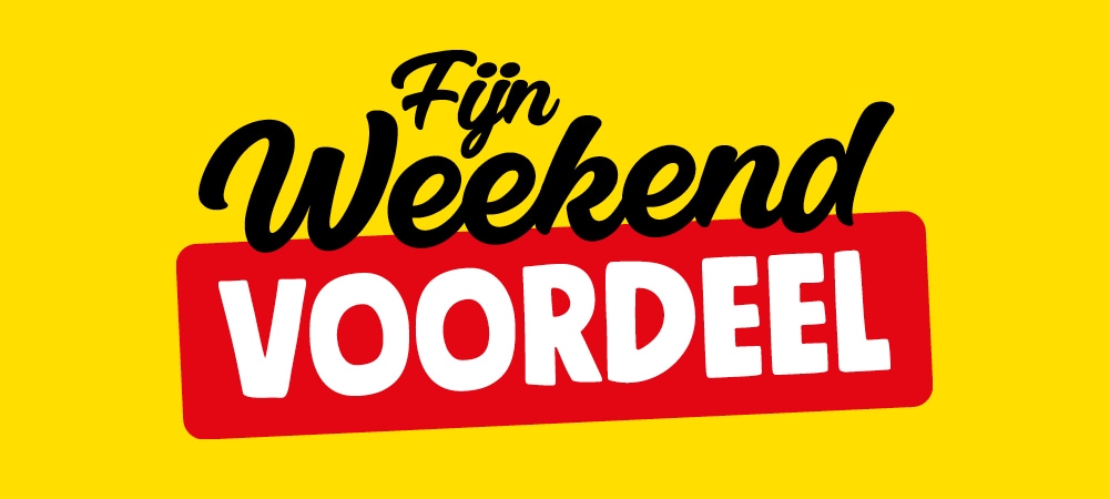 header beeld fijn weekendvoordeel