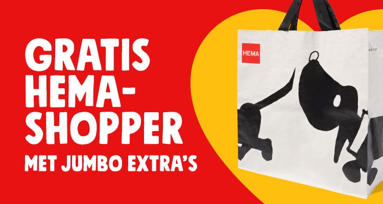 Header beeld gratis hema-shopper met jumbo extra's