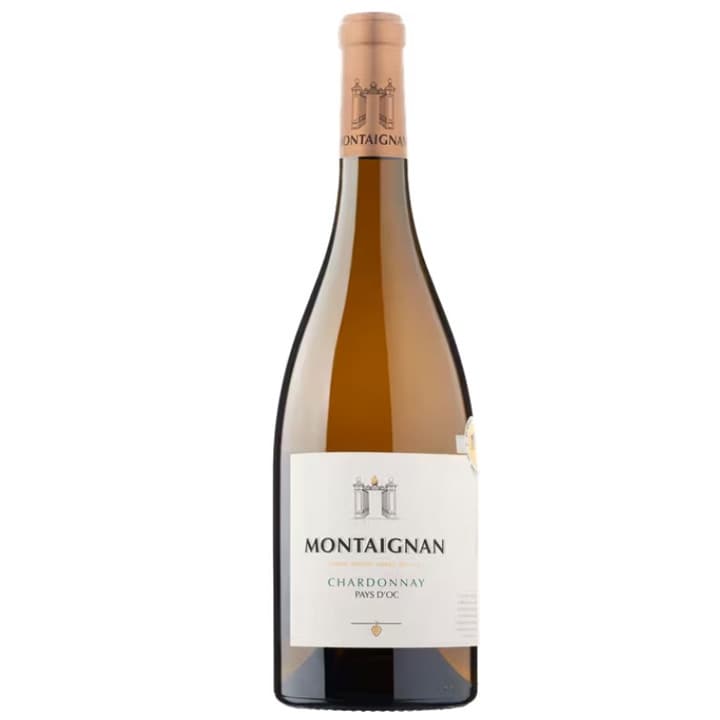 Fles Montaignan Chardonnay