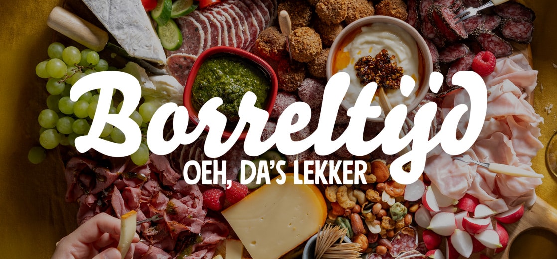 Borreltijd! Oeh, dat is lekker