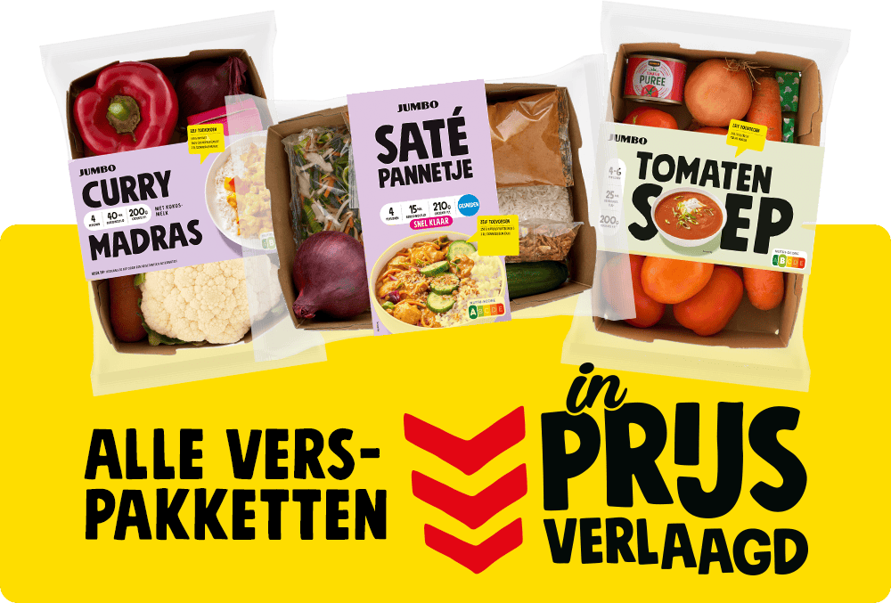 Alle verspakketten zijn in prijs verlaagd.
