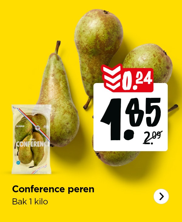 Conference peren met 24 cent in prijs verlaagd